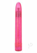 Sparkle Slim Vibrator - Pink